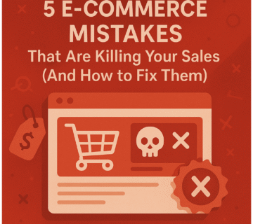 5 E Commerce Mistakes That Are Killing Your Sales (And How to Fix Them)