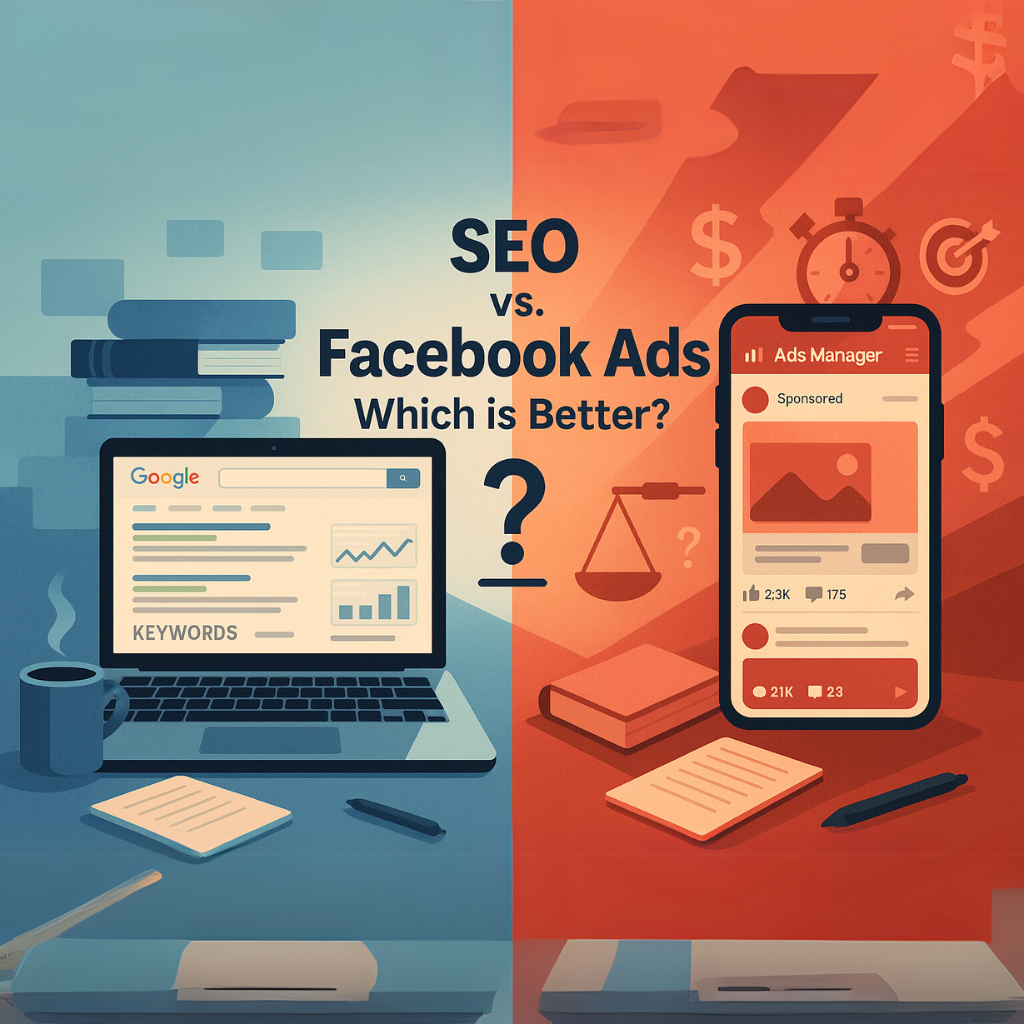 SEO vs. Facebook Ads: Which is Better?