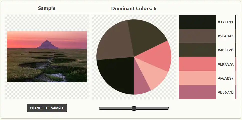 Screenshot of Palettegenerator.com's Color Picker